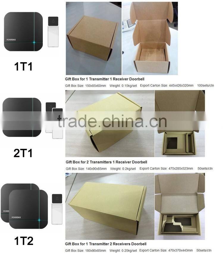 Forrinx B11 433MHz Radio Frequency Best Commercial Wireless Door Chime