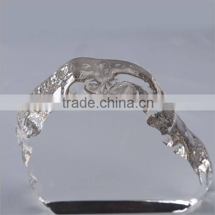 Crystal Lion Model Classics Top Grade Crystal Running Lion