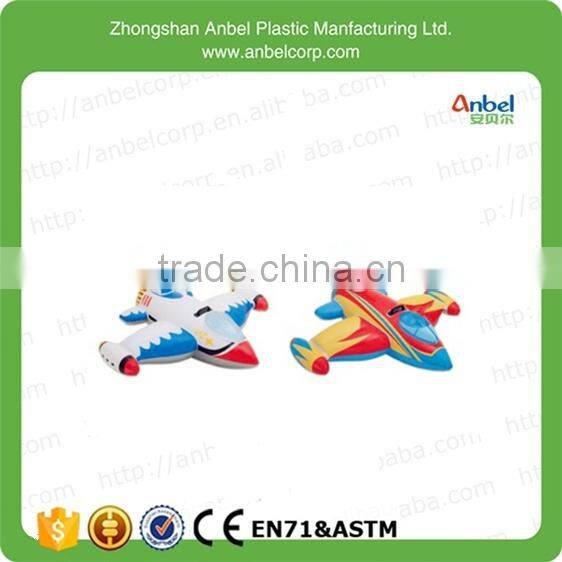2015 Funny Pool Toy Inflatable Spaceship Ride On With One Handles for kid