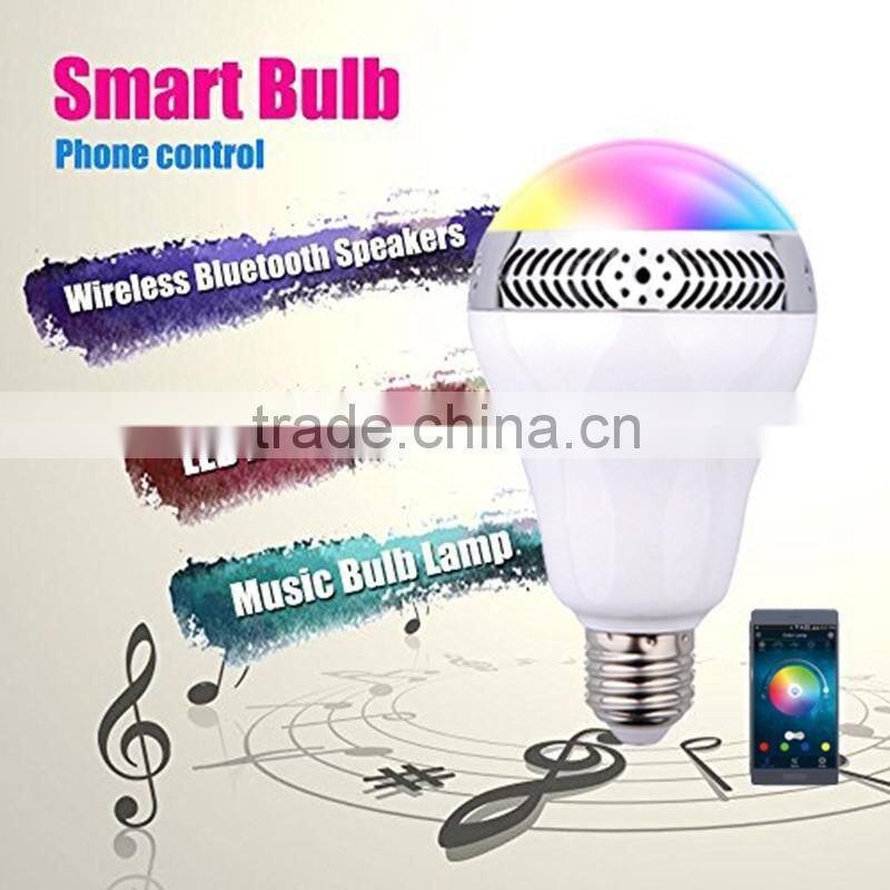 Perfect LED Light Bulb Built-In Bluetooth Speaker