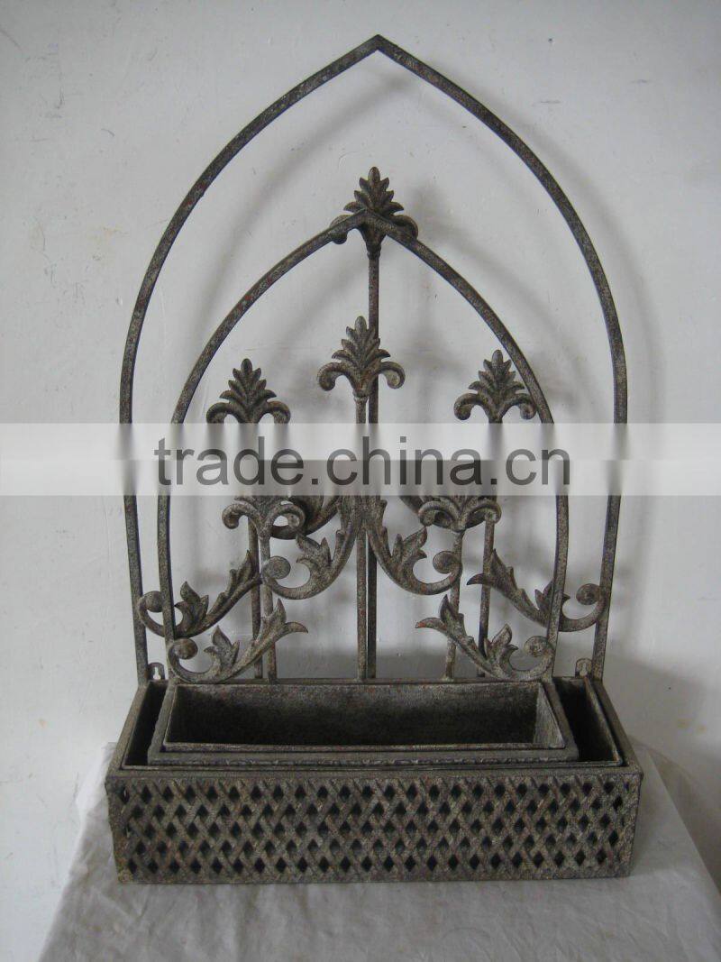 KS0776MC-S/2 metal wall plant holder