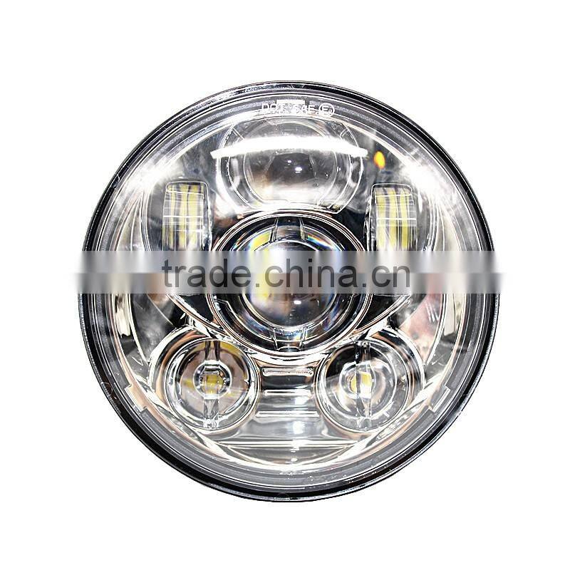 5-3/4" 45w 5.75" Motorcycle Projector led headlight for Harley Sportster,Street Bob FXDB, Iron883, Dyna