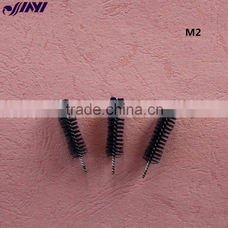Wholesale cosmetic plastic handle eyelash brushes