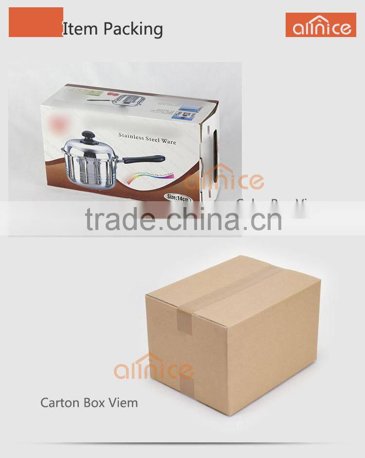 New 2016 design good quantity cooking pot with sliver line