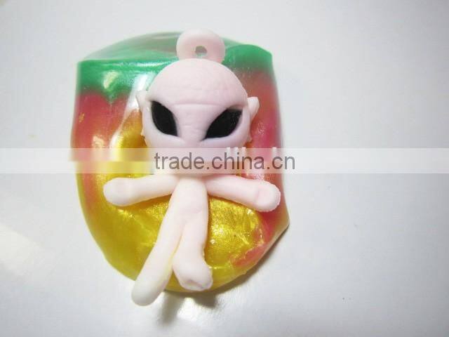 UFO alien baby slime toy slime alien toy crazy slime