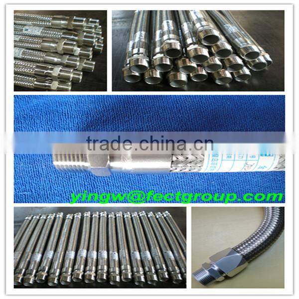 stainless steel wire braid hose/stainless steel wire mesh sleeve/wire mesh braid