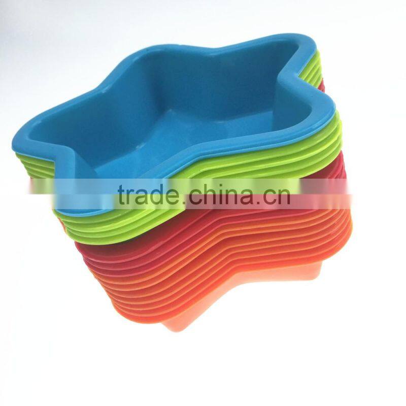 silicone muffin baking cups silicone cupcake liners cupcake mold cupcake square paper baking cups