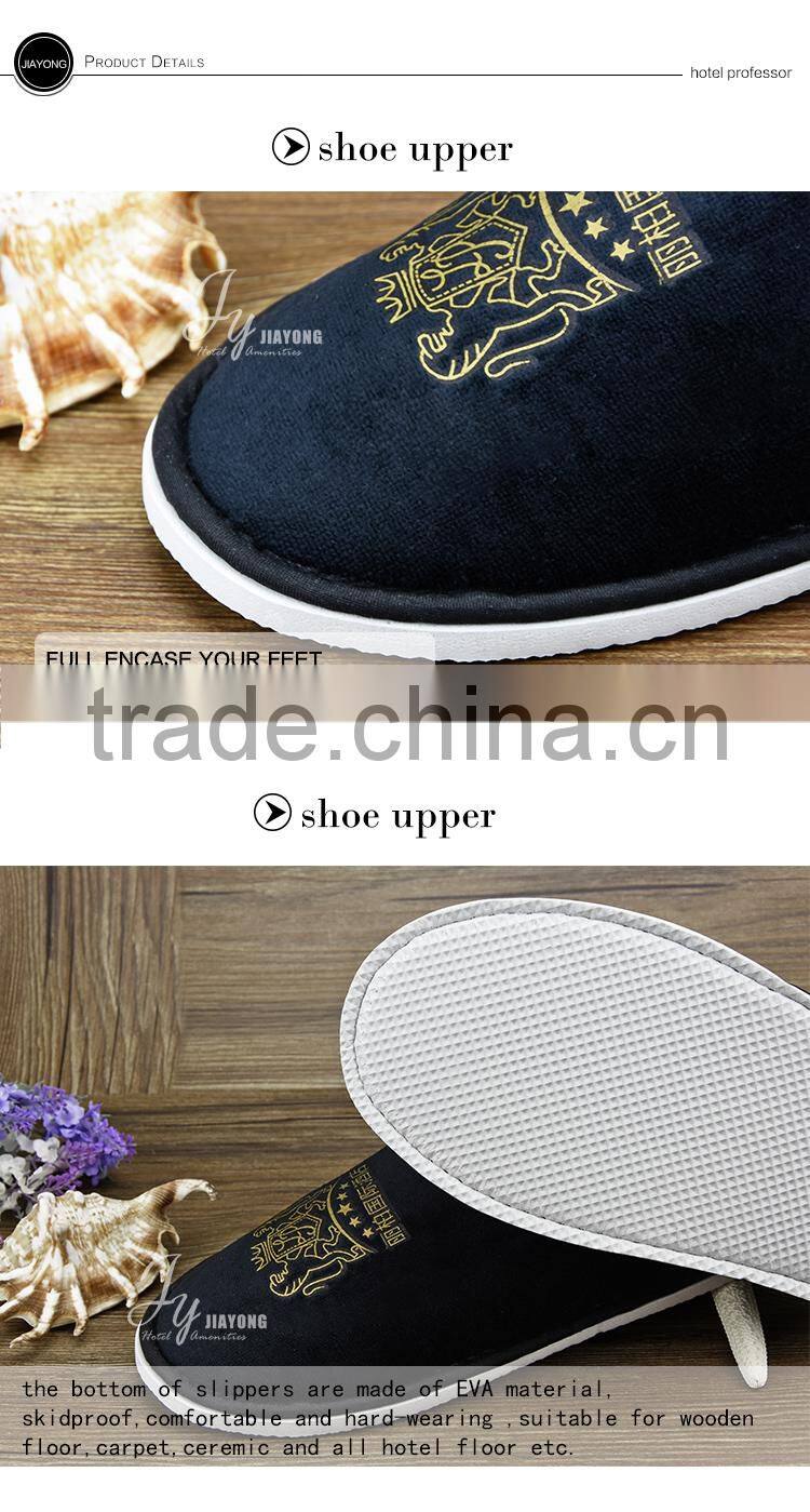 Best selling hotel terry slippers terry cloth slippers for hotel