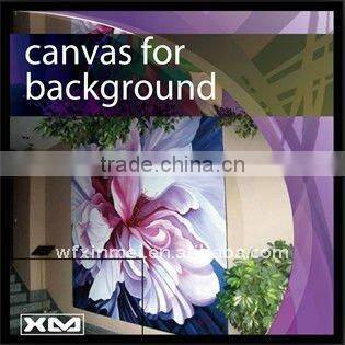 High resolution Water Resistant Cotton and Poly Blend Inkjet Canvas for art fix