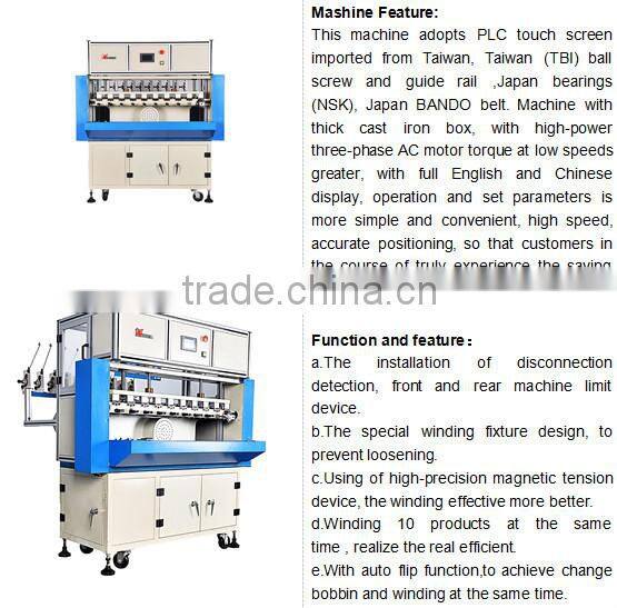 1150*650*1180MM Size lisheng automatic film winder