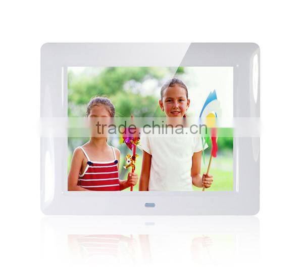 8" digital photo album high resolution digital photo frame
