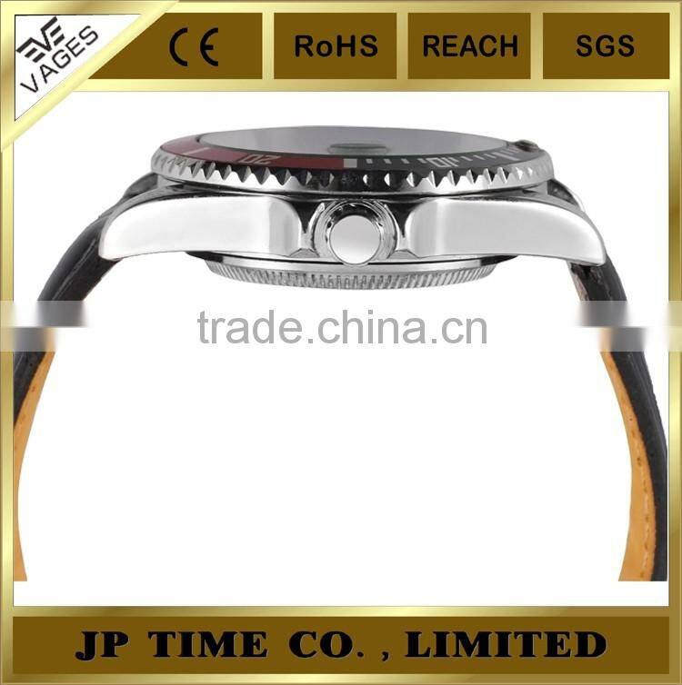 automatic mechanical movement rotating bezel featurely watch steel wrist watch