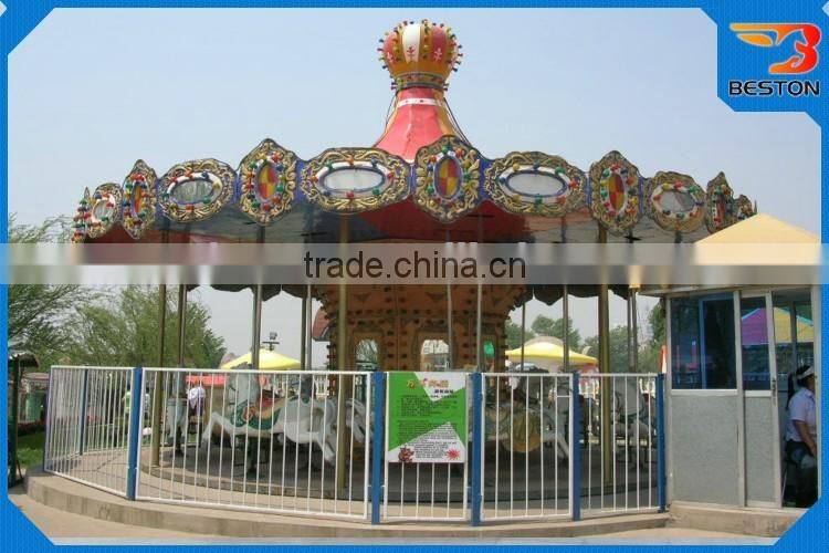 Hot sale amusement rides 24 seats fairground carousel horses for sale