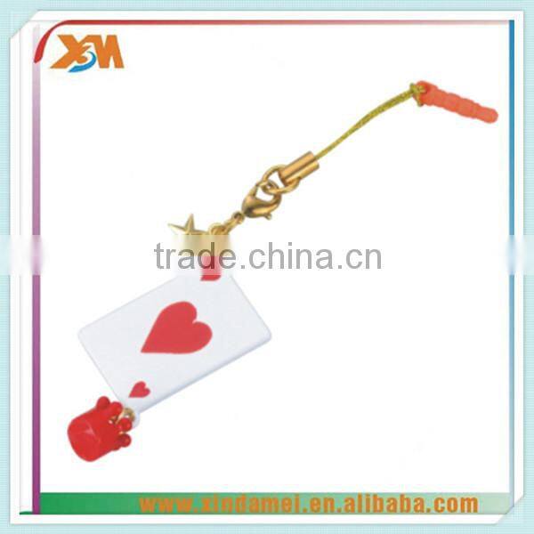 good quality stainless iron mobile phone case neck strap (xdm-mps02)