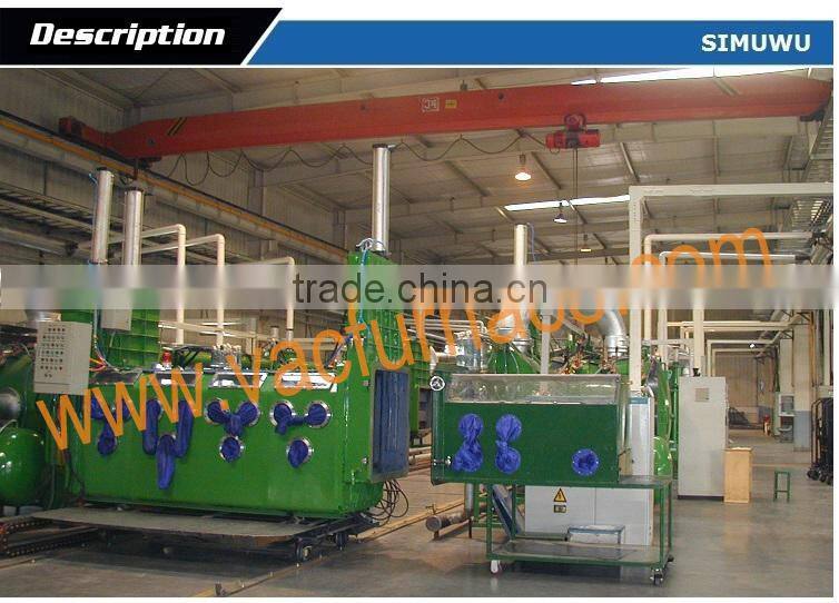 Temperature uniformity within 5 degree Celsius glovebox vacuum sintering furnace