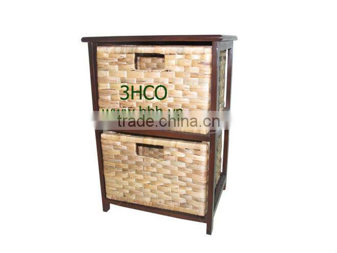 2015 New Product Water Hyacinth Basket for Home Decoration and Furniture