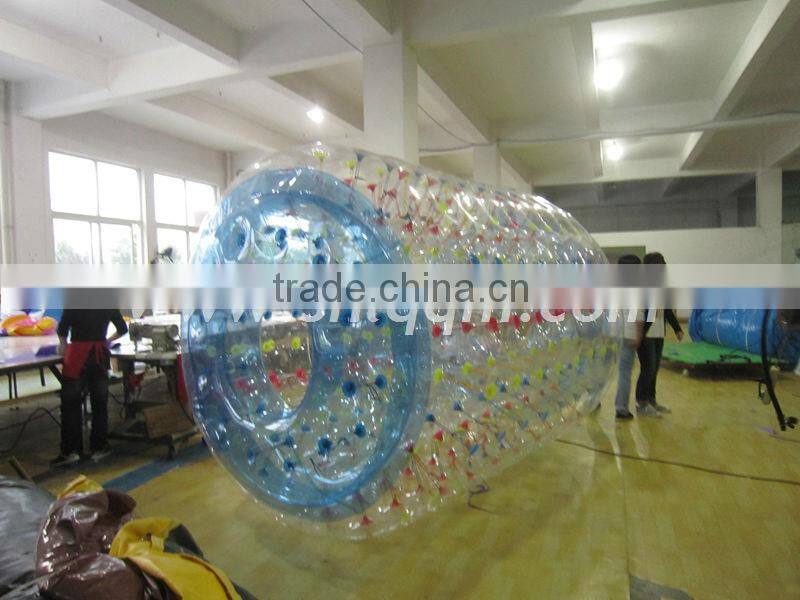 Hot summer inflatable water roller,waer game toy