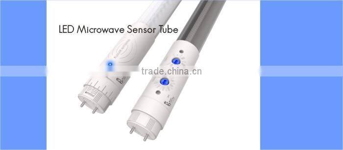 New Style TUV CE Parking Lot High Lumen 100lm/w Led Motion Sensor Tube Light