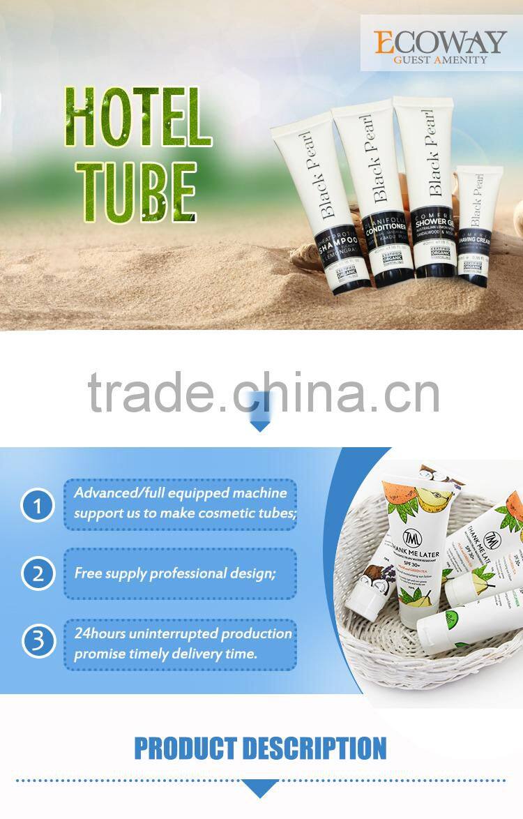 wholesale hotel disposable shampoo small plastic tubes