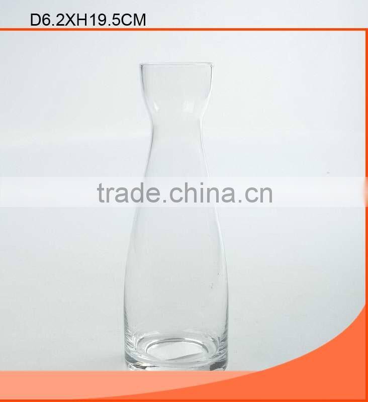 996ML Clear glass wine decanter SHAPED LIKE ELEPHANT"S NOSE