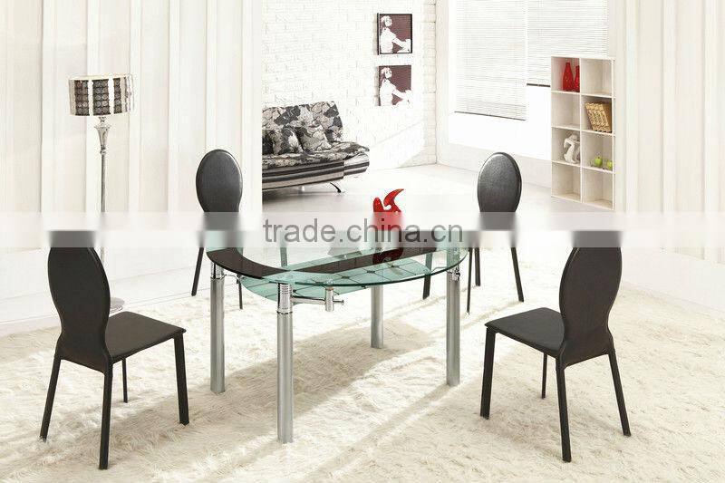 Modern Design Extendable Restaurant Dining Tables And Chairs TL801