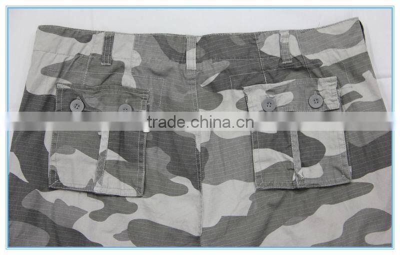 2013 men100% cotton cargo shorts in apparel stock