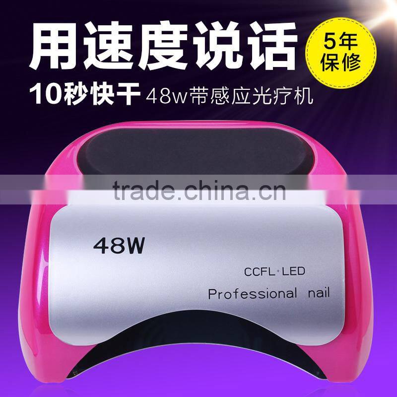 48W led lamp( 12w CCFL+36w LED) for nails & nail dryer