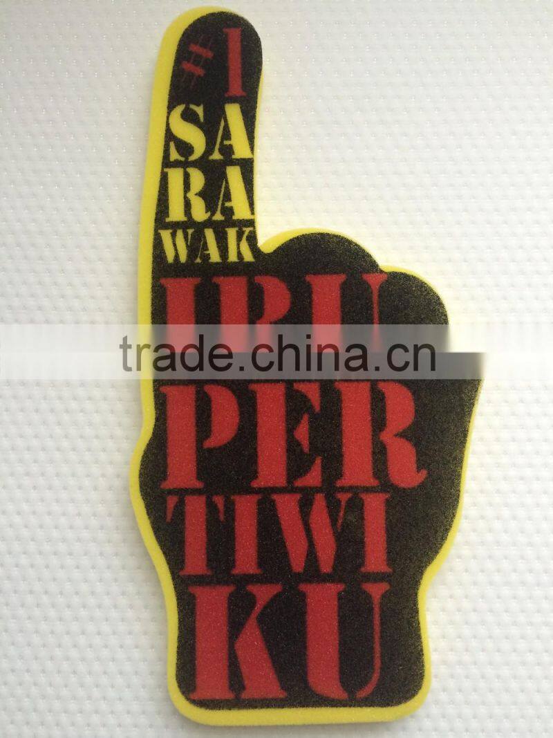 Popular Giant Cheering EVA/Sponge Foam Finger Foam Hand foam hand finger foam hand grip