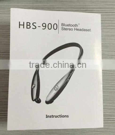 2016 wireless bluetooth earphone&headphone for lg hbs 900,v 4.0 bluetooth stereo headphone HBS-900