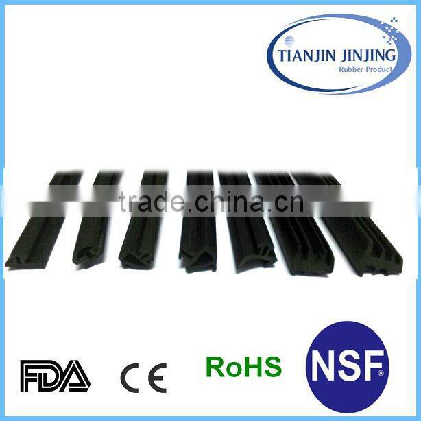 glass window rubber seal strip,Customized/standard and nonstandard,EPDM and PVC