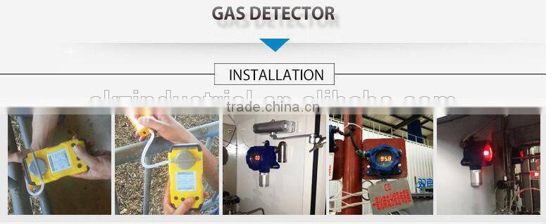 Portable digital multi gas leak alarm detector