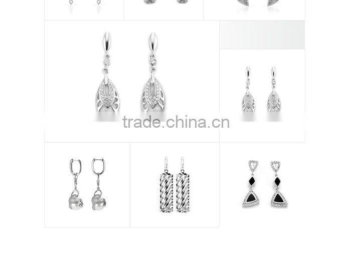hot sale high quality sterling silver happy back earring backs