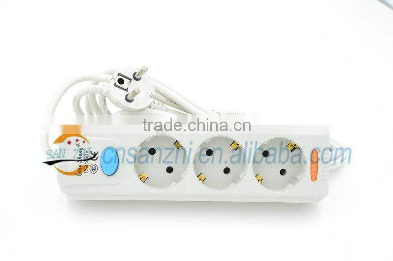 German alibaba 3-outlet power strip