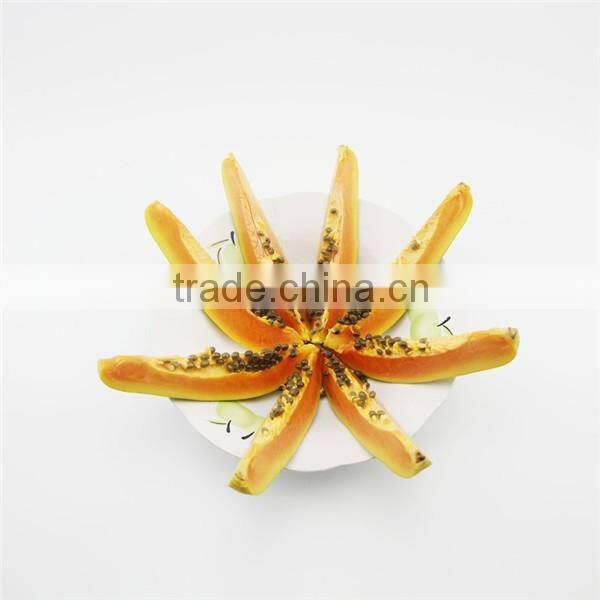 Ultra sharp easy to cut papaya slicer