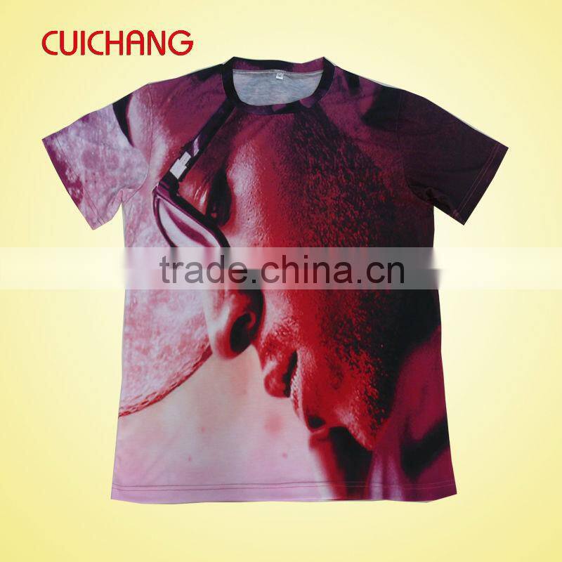 Custom printing t-shirt,whole sale printing all over