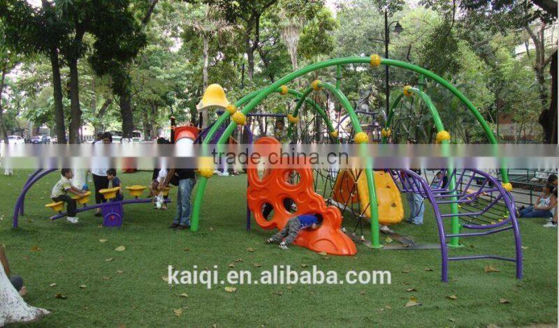 Professional China manufacturer classic kids large outdoor playground equipment climbing series