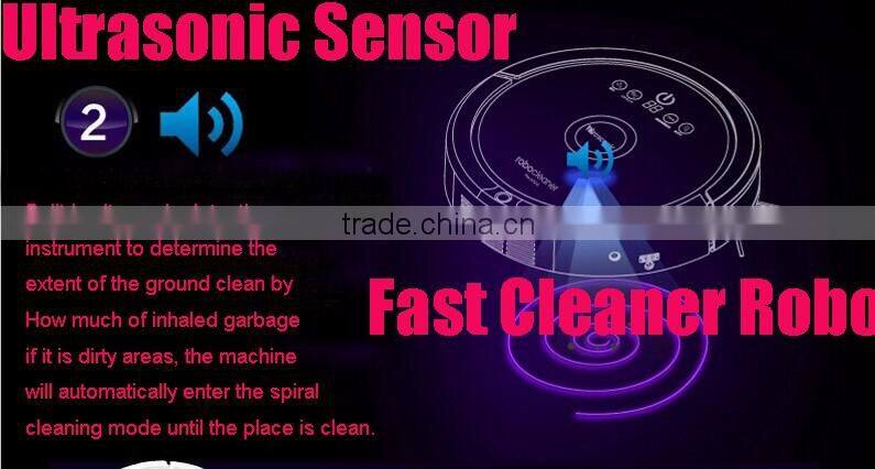 Smartphone WIFI APP Control robot vacuum cleaner wet QQ6KDM updated with Air purifier,3350MAH Lithium battery
