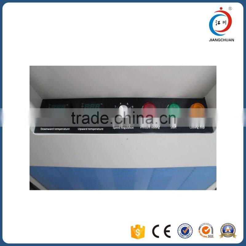 Automatic correct edge pneumatic multi-function adhesive foaming stamping machine garment fusing press machine