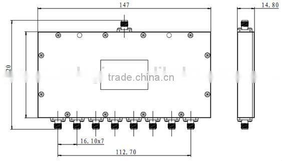 One in Eight Power Divider