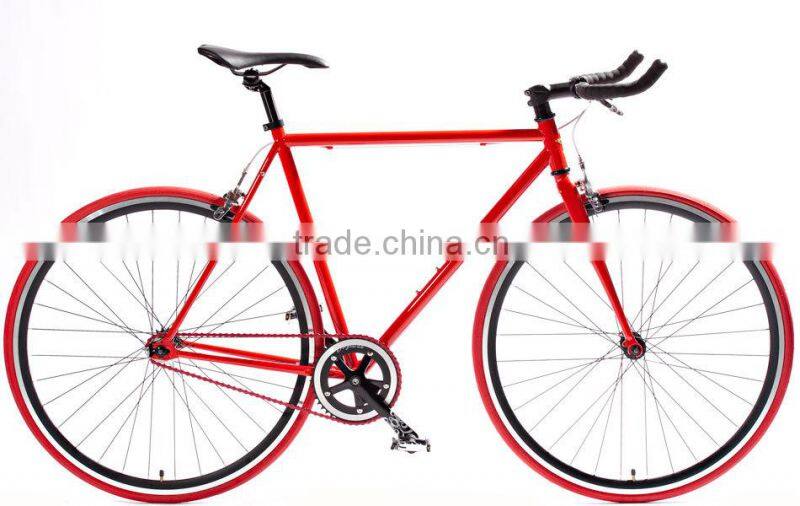 High Quality 700C fixed gear bicycle China fixie gear bike factory