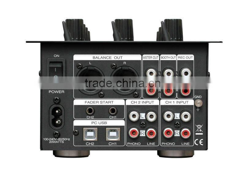 China manufacture price Hign Quality Multi-fonction digital power audio mixer