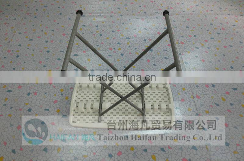 high quality 132cm plastic adjustable picnic table for party/hot sell banquet plastic table with removable legs