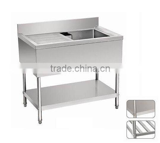 easy to assemble Single stainless steel kitchen sink