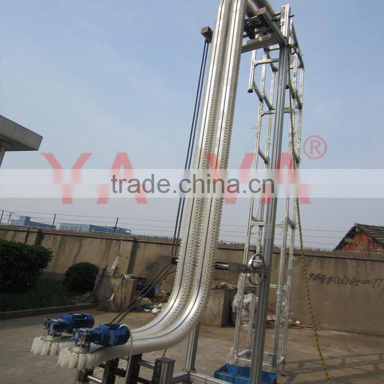 Bottle clamping conveyor system by customized