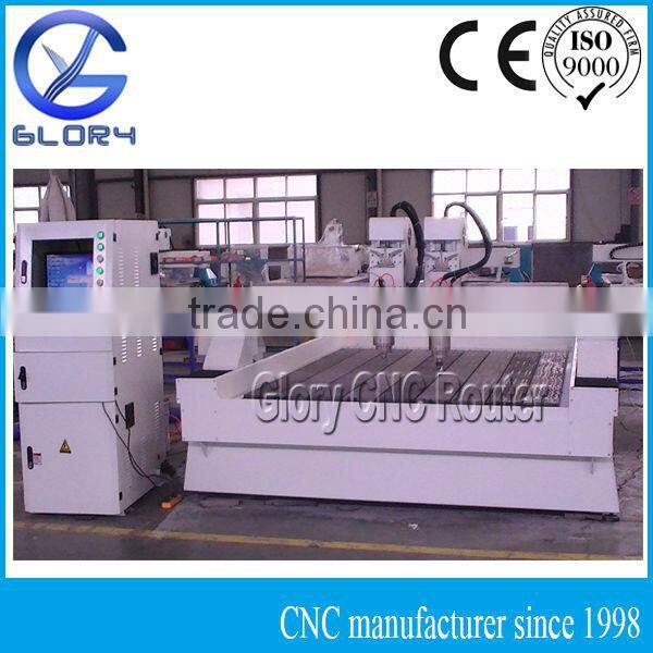 Two Spindles/Heads Stone CNC Engraver