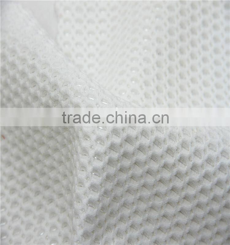 Hot sell comfortable polyester mesh fabric for garment ,seat cover