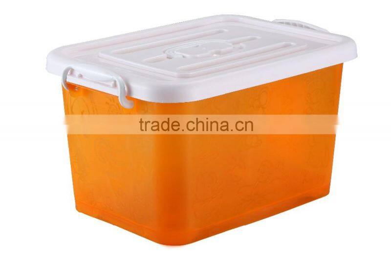 Clear PP Plastic Storage Box Without Lid
