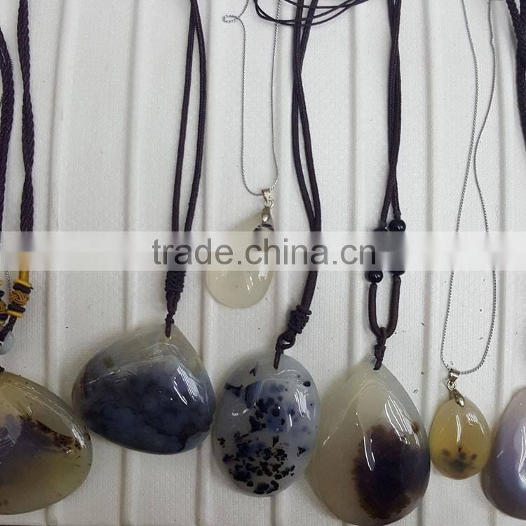 Wholesale Druzy Agate Pendants Agate Gemstone Jewelry