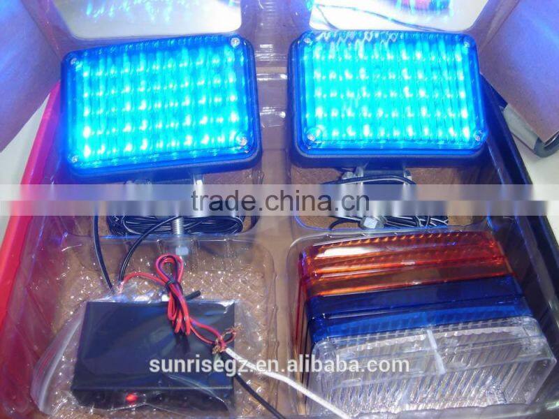 CAR LED STROBE LIGHT,DASH LIGHT (SR-LS-715), 80 PCS 5MM Super bright LEDs With 3 Extra Covers
