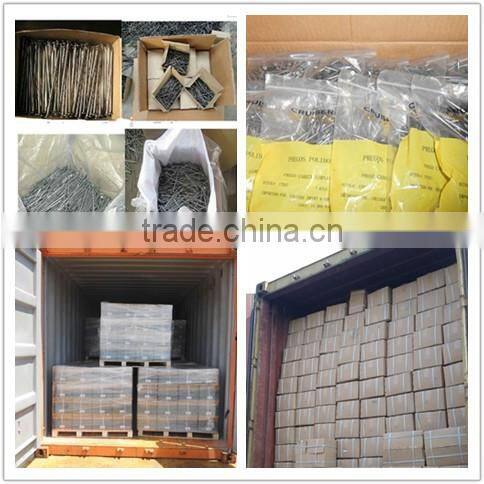 High quality black hardened steel concrete nails